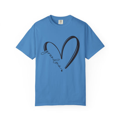 Love Grandma T-Shirt, Unisex Gift for Grandmothers, Casual Tee, Birthday, Mother&