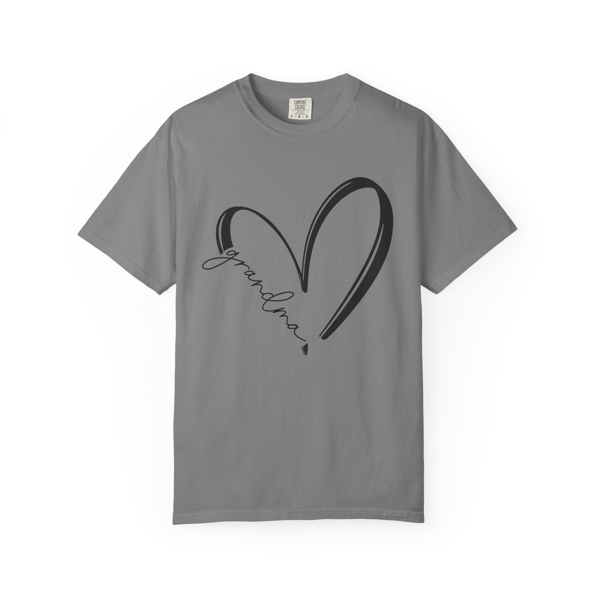 Love Grandma T-Shirt, Unisex Gift for Grandmothers, Casual Tee, Birthday, Mother&