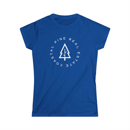 Coastal Pine Real Estate Logo Tee — Women&