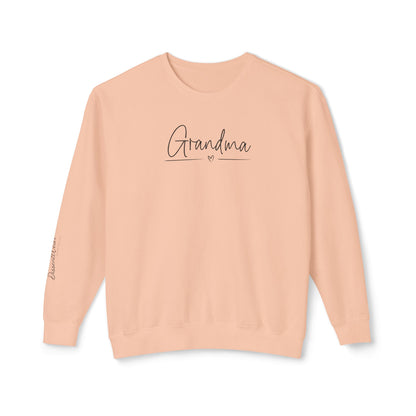 Grandma Sweatshirt, Cozy Crewneck Gift, Lightweight Pullover, Mother&