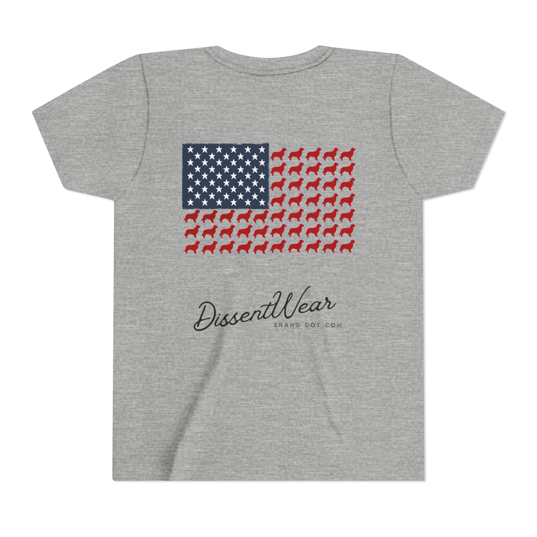 Golden Retriever Patriotic, 4th of July, Red White and Blue, Stars and Stripes, America T shirt Design, Casual Kids T-Shirt, Animal Graphic Tee, Fun Summer Shirt, Great Gift for Kids, Perfect for [...]