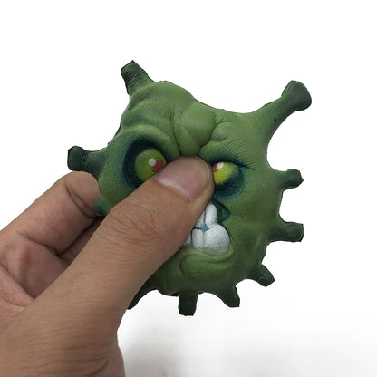 Virus Slow Rebound Squeeze Vent PU Toy Squishy Virus Creative Decompression Toy