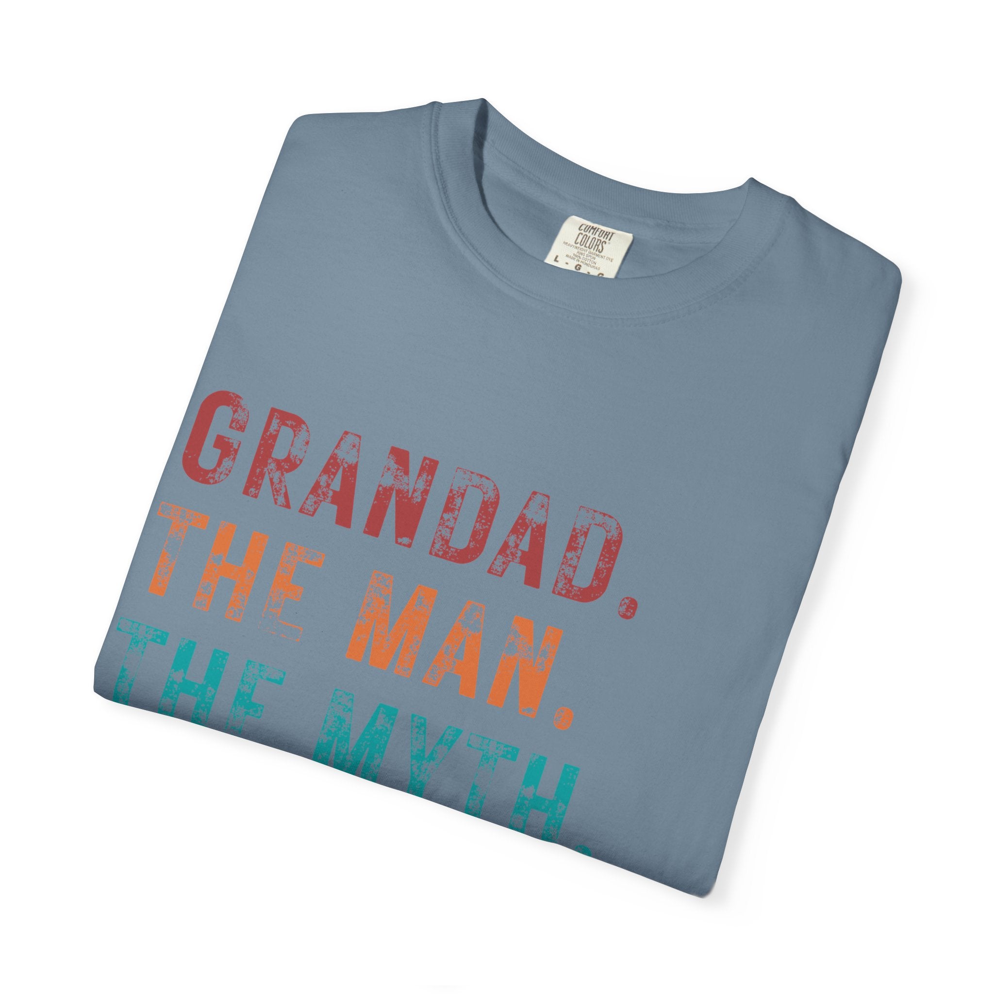 Grandad Tribute T-Shirt - The Man, The Myth, The Legend - Perfect Gift for Father&