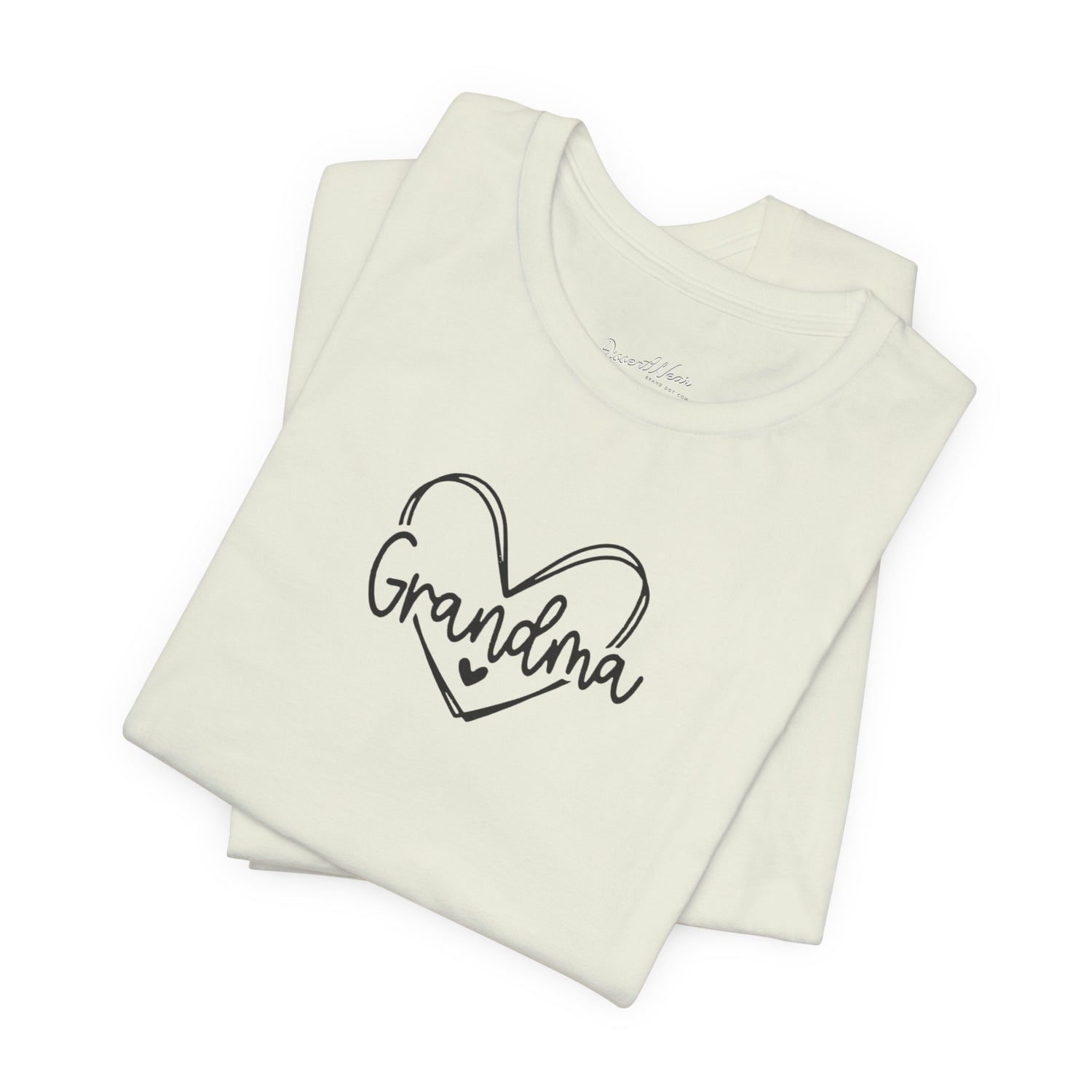 Grandma Trendy Heart Unisex Jersey Tee, Mother&