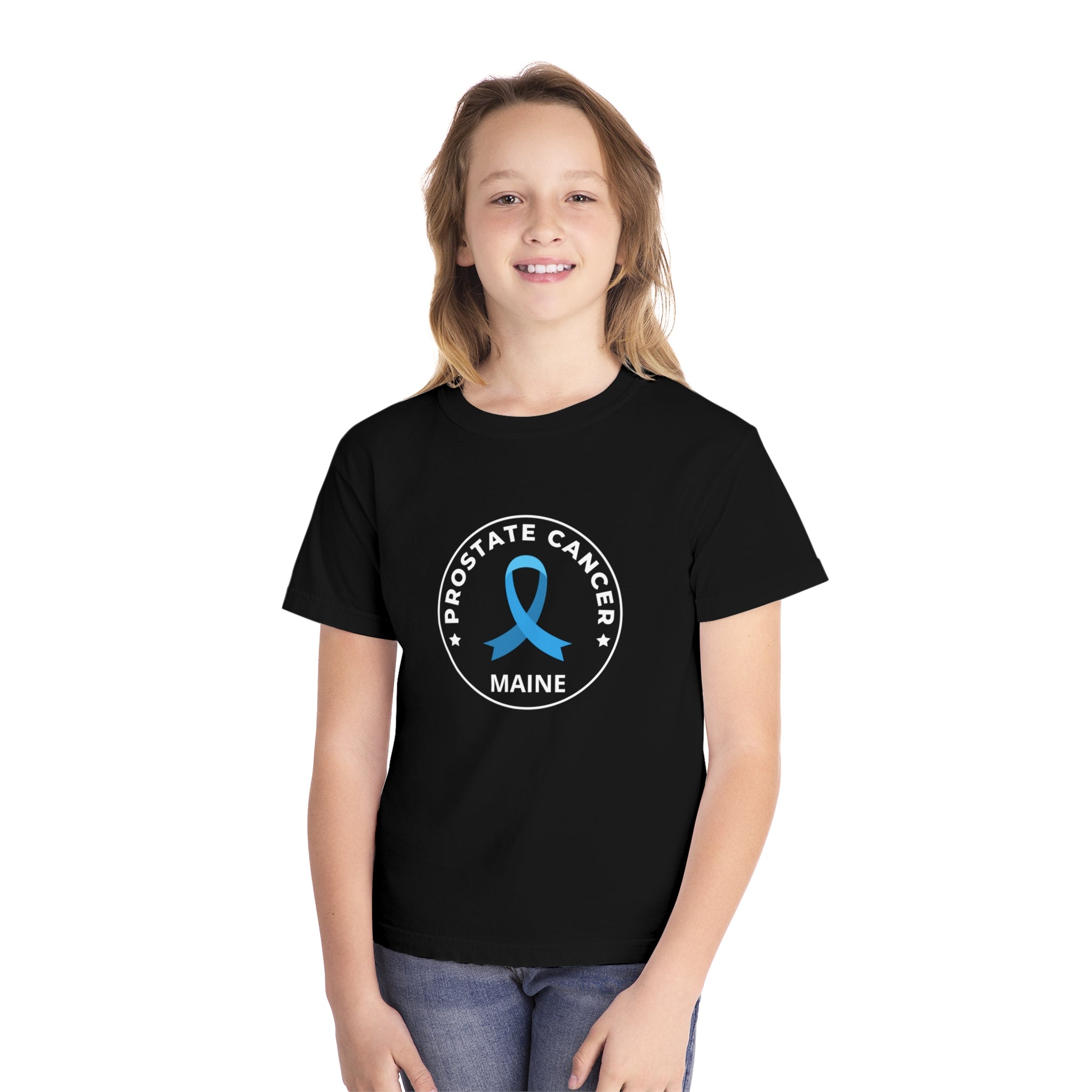 Prostate Cancer Maine Youth/Kid Logo Tee