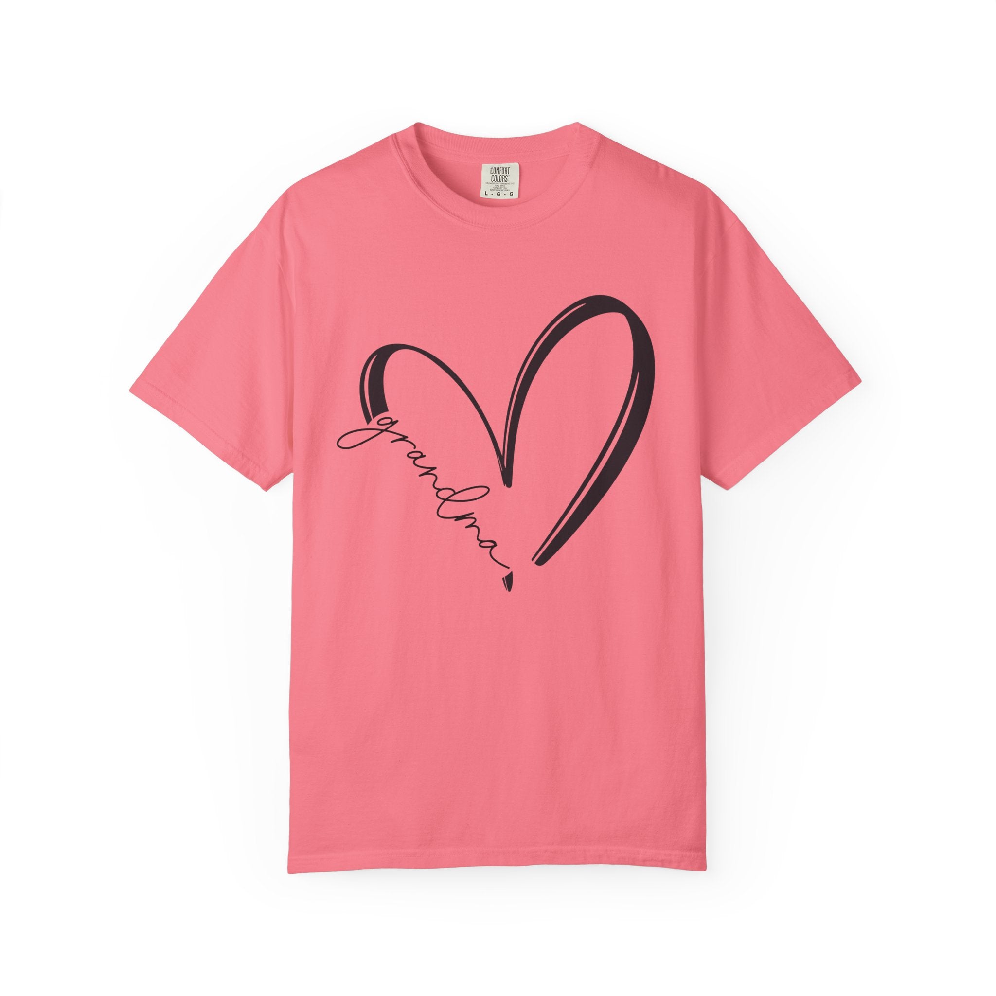 Love Grandma T-Shirt, Unisex Gift for Grandmothers, Casual Tee, Birthday, Mother&