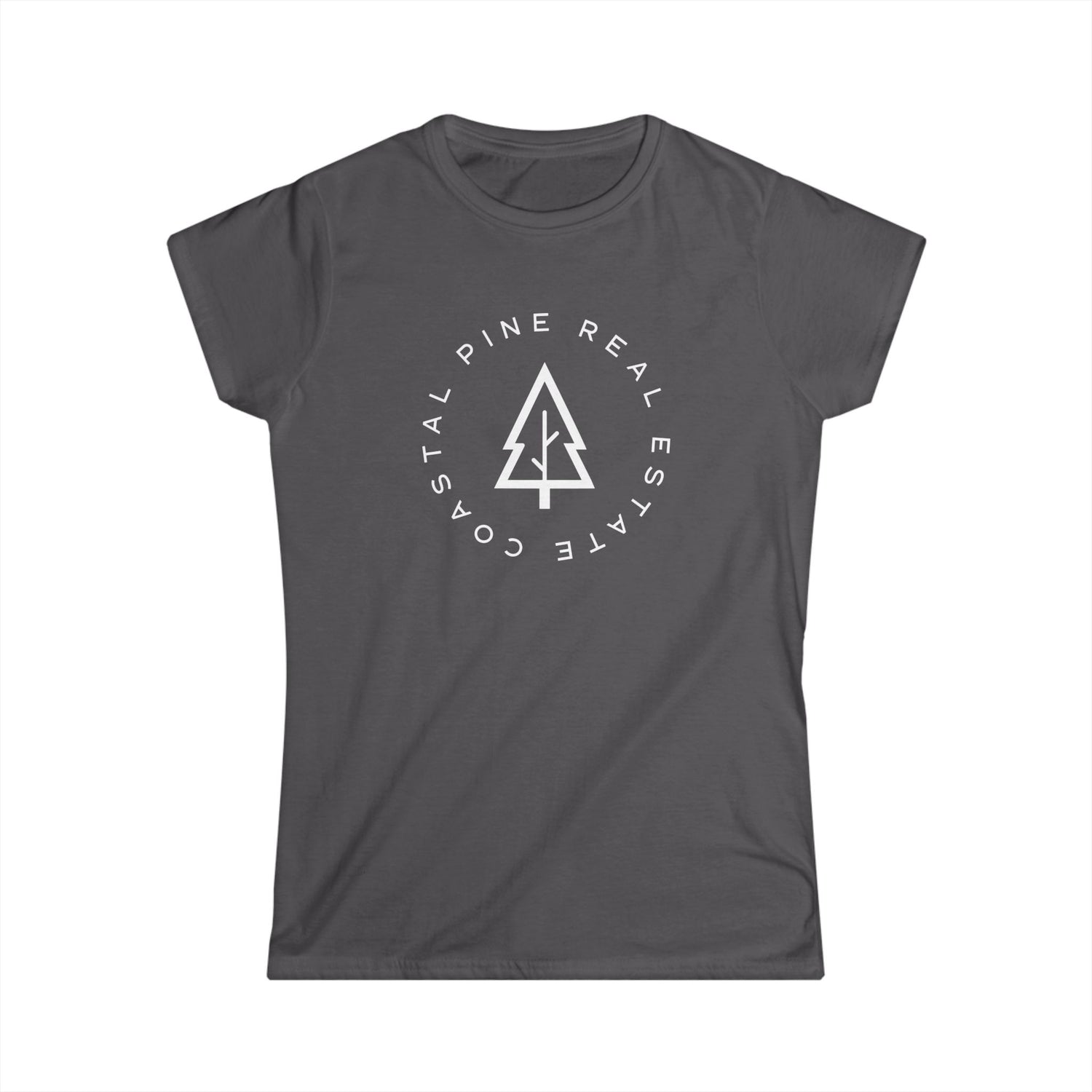 Coastal Pine Real Estate Logo Tee — Women&