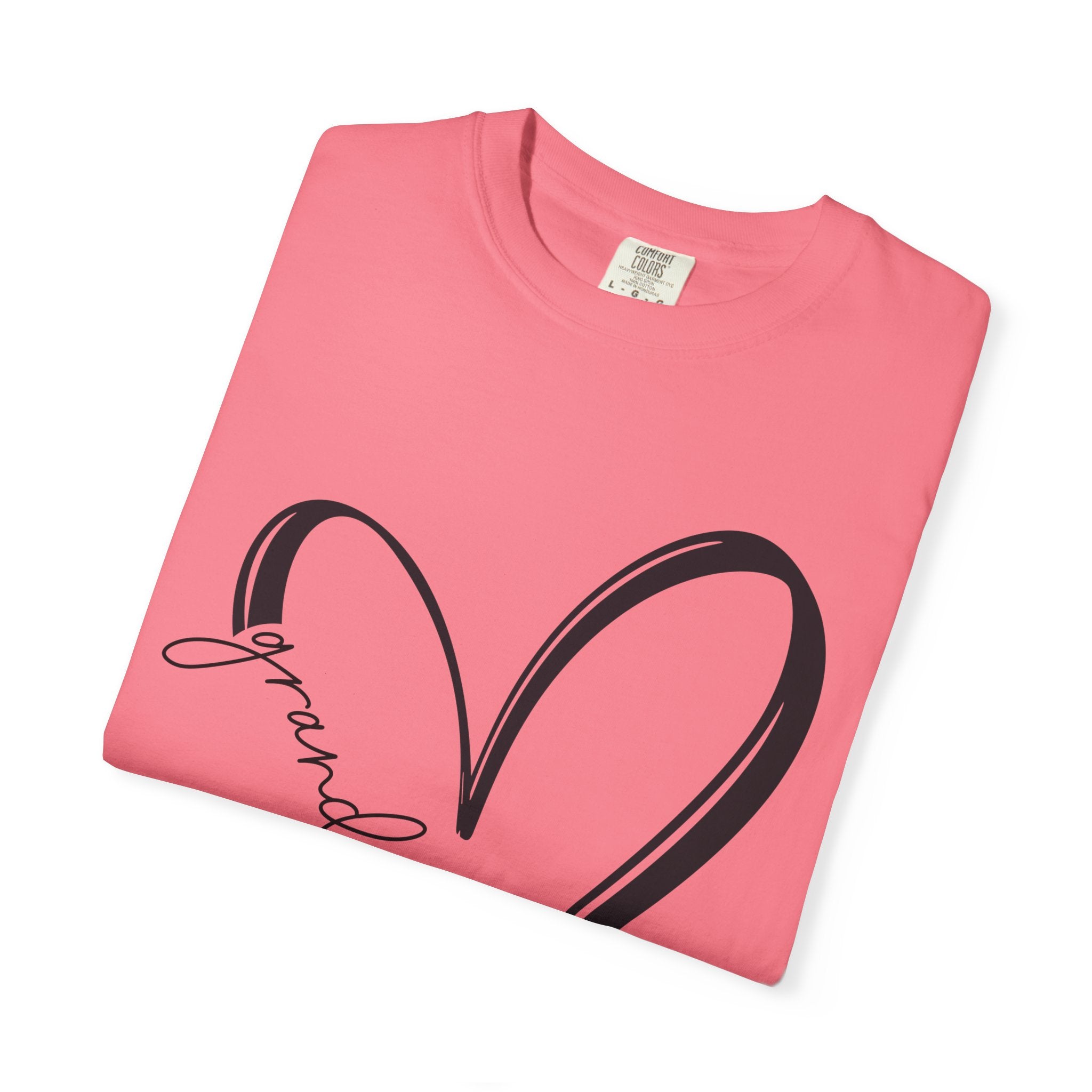 Love Grandma T-Shirt, Unisex Gift for Grandmothers, Casual Tee, Birthday, Mother&