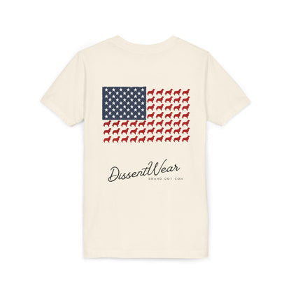 Golden Retriever Patriotic, 4th of July, Red White and Blue, Stars and Stripes, America T shirt Design, Casual Kids T-Shirt, Animal Graphic Tee, Fun Summer Shirt, Great Gift for Kids, Perfect for [...]