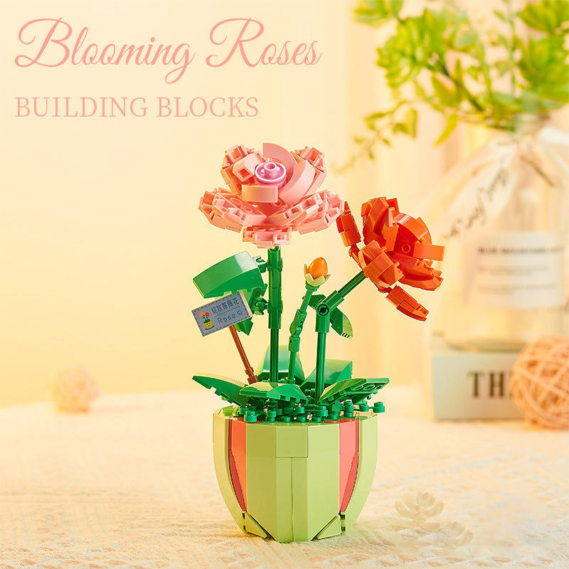 Succulent Blocks Assembled Plants Simulation Bouquet Potted Children&