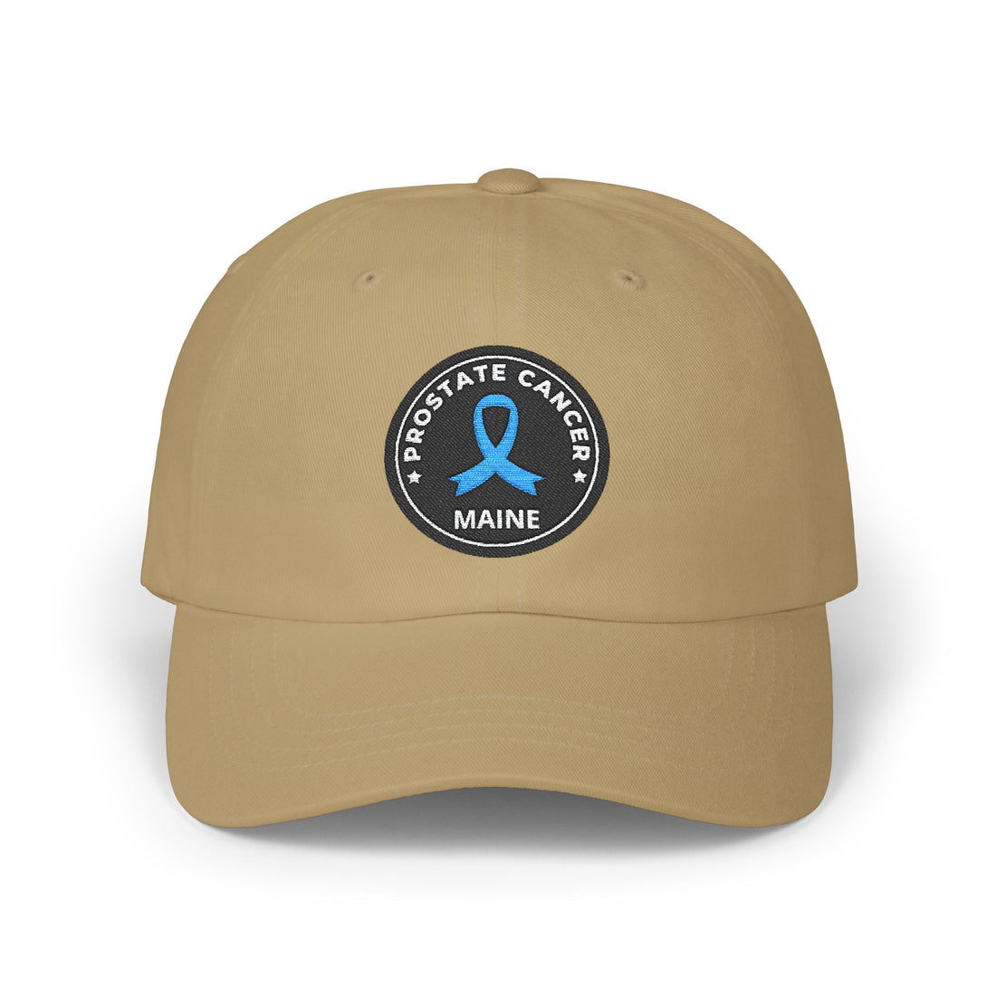 Prostate Cancer Awareness Dad Cap | Classic White Hat for Support, Gifts, Fundraisers, Awareness Events, Everyday Wear