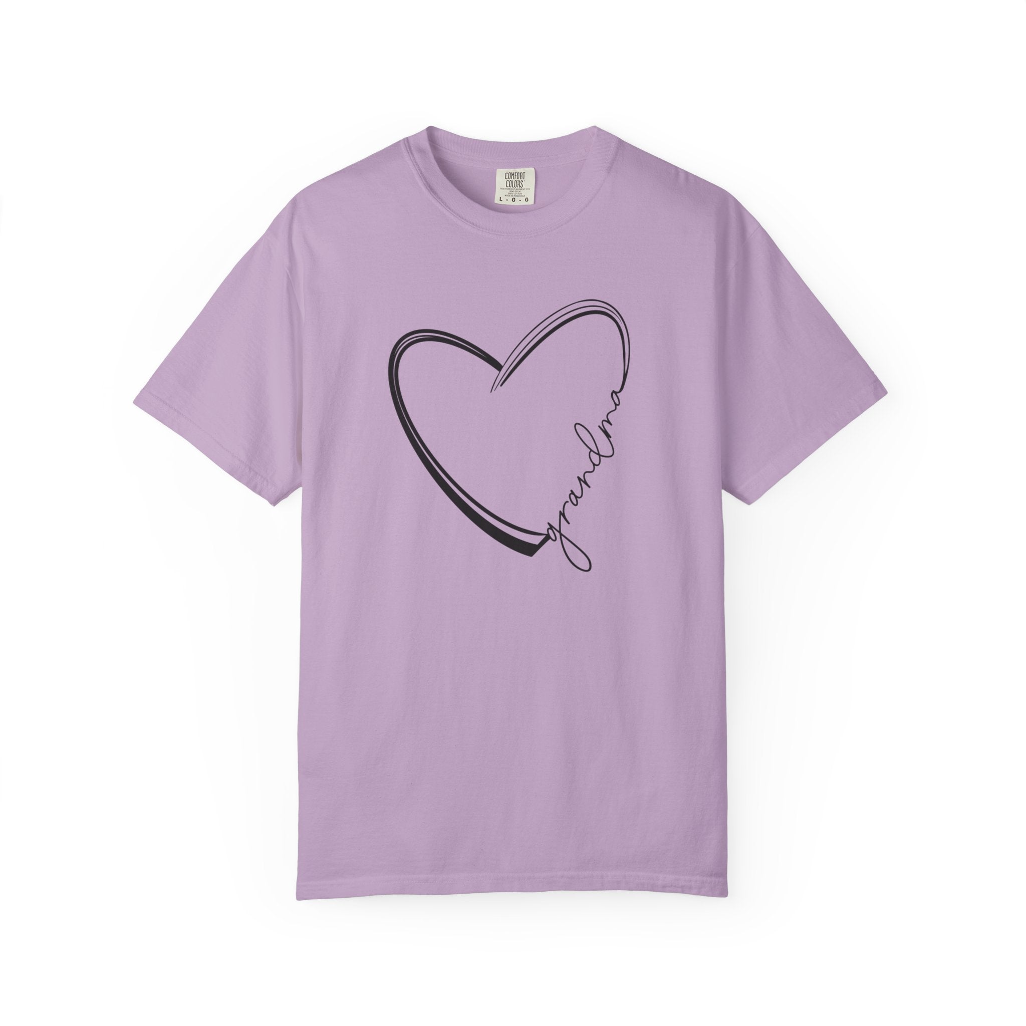 Hand Drawn Grandma Love Heart Unisex T-Shirt | Gift for Grandma | Casual Wear | Mother&