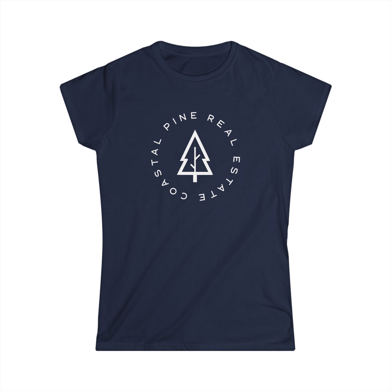 Coastal Pine Real Estate Logo Tee — Women&