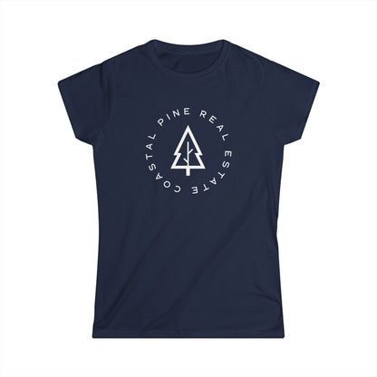 Coastal Pine Real Estate Logo Tee — Women&