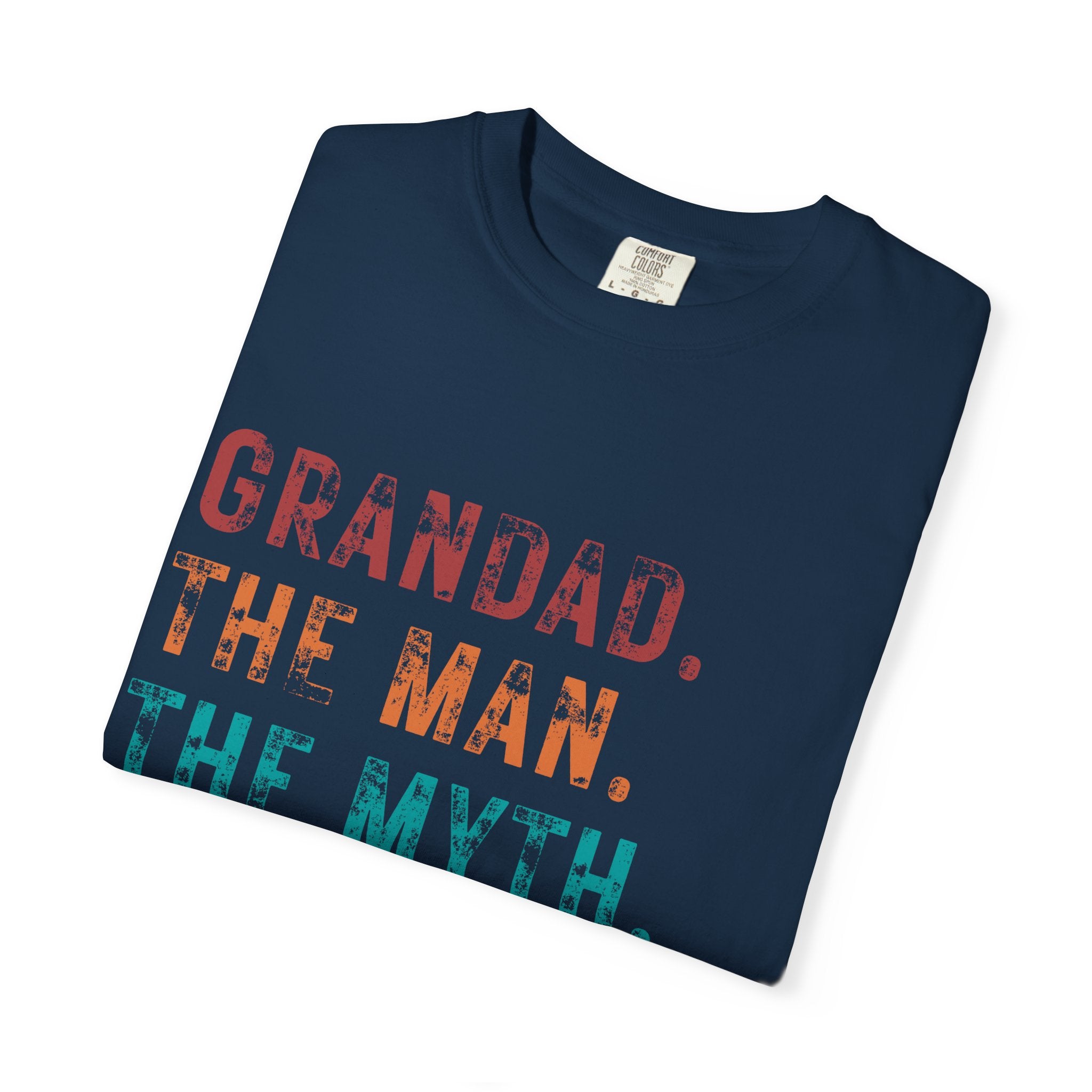 Grandad Tribute T-Shirt - The Man, The Myth, The Legend - Perfect Gift for Father&