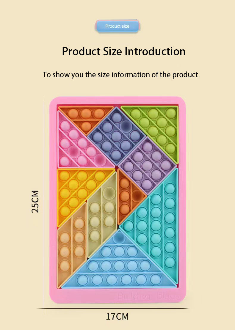 Pioneers Of Rodent Extermination New Tetris Bubble Fun Decompression Toys Children&