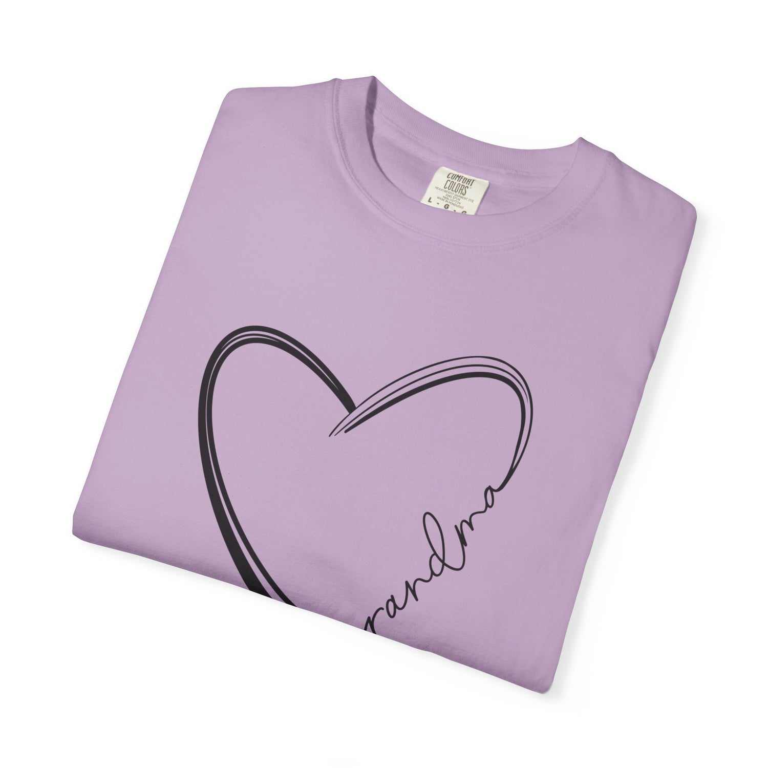 Hand Drawn Grandma Love Heart Unisex T-Shirt | Gift for Grandma | Casual Wear | Mother&