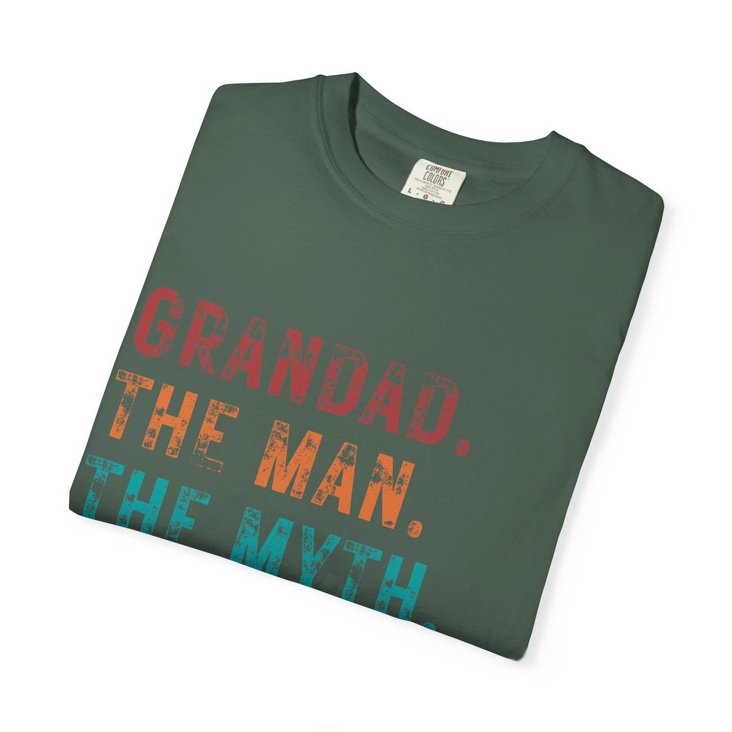 Grandad Tribute T-Shirt - The Man, The Myth, The Legend - Perfect Gift for Father&