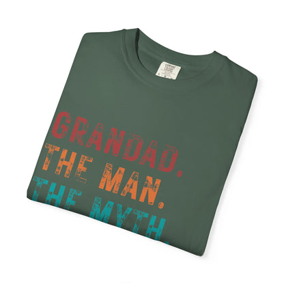 Grandad Tribute T-Shirt - The Man, The Myth, The Legend - Perfect Gift for Father&