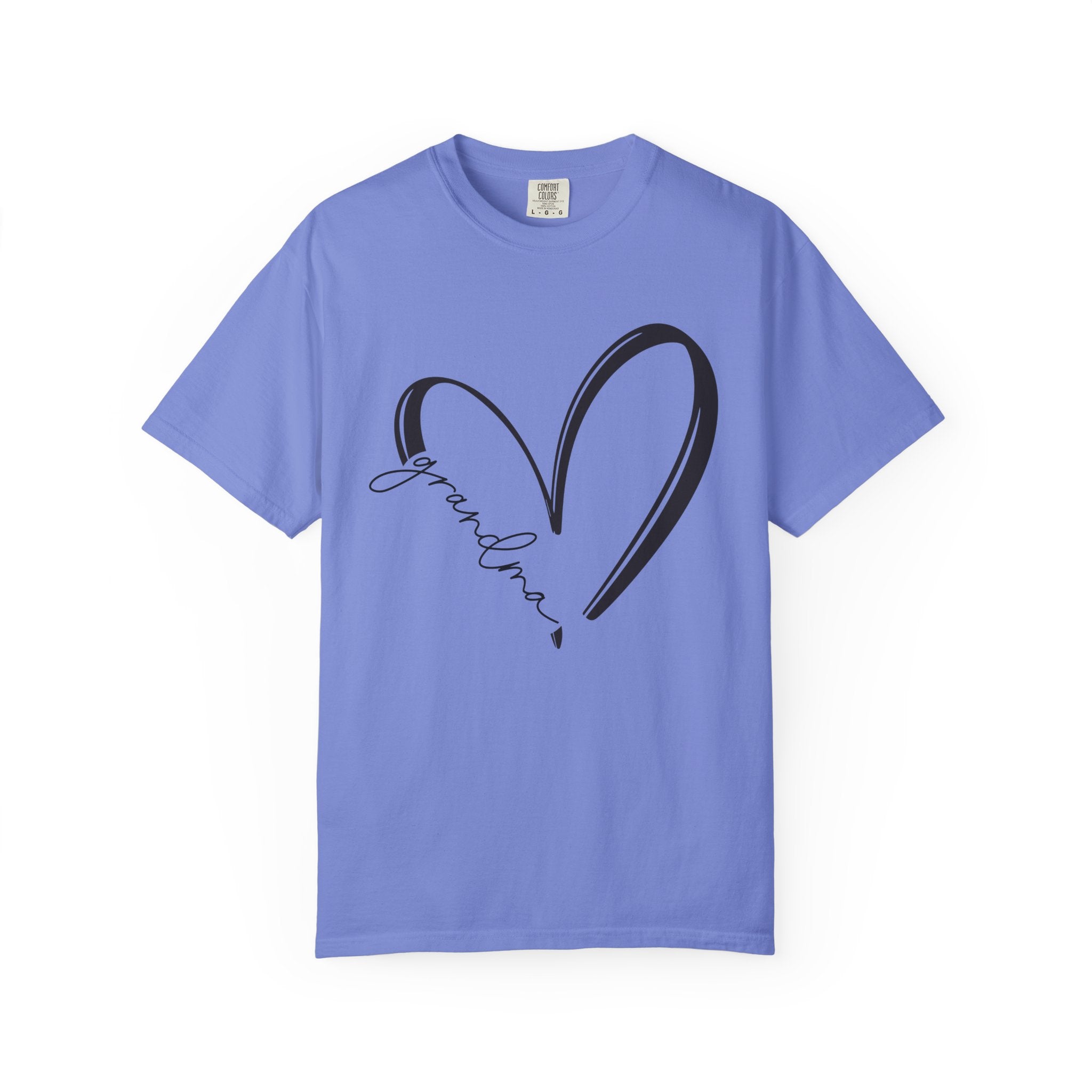 Love Grandma T-Shirt, Unisex Gift for Grandmothers, Casual Tee, Birthday, Mother&