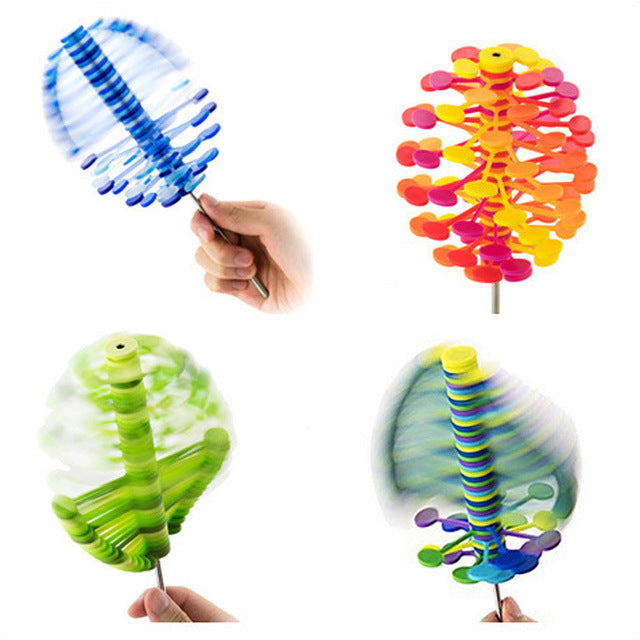 Color random Revolving lollipop Fisher series creative decompression Helicopter Be on tenterhooks Children&