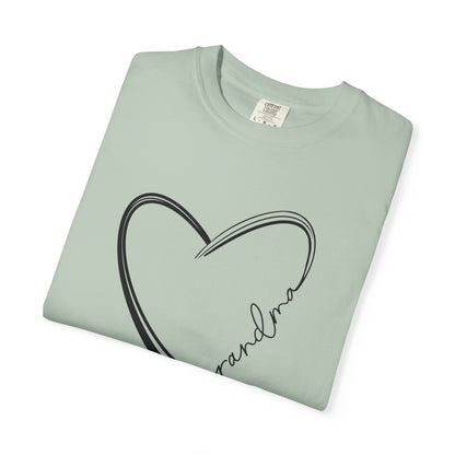 Hand Drawn Grandma Love Heart Unisex T-Shirt | Gift for Grandma | Casual Wear | Mother&