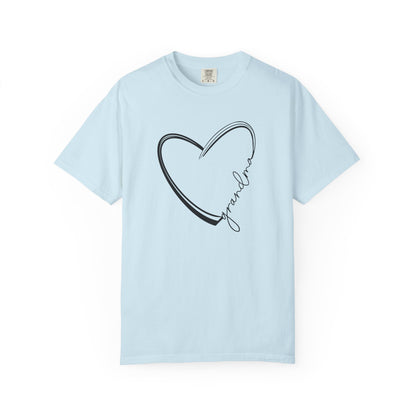 Hand Drawn Grandma Love Heart Unisex T-Shirt | Gift for Grandma | Casual Wear | Mother&