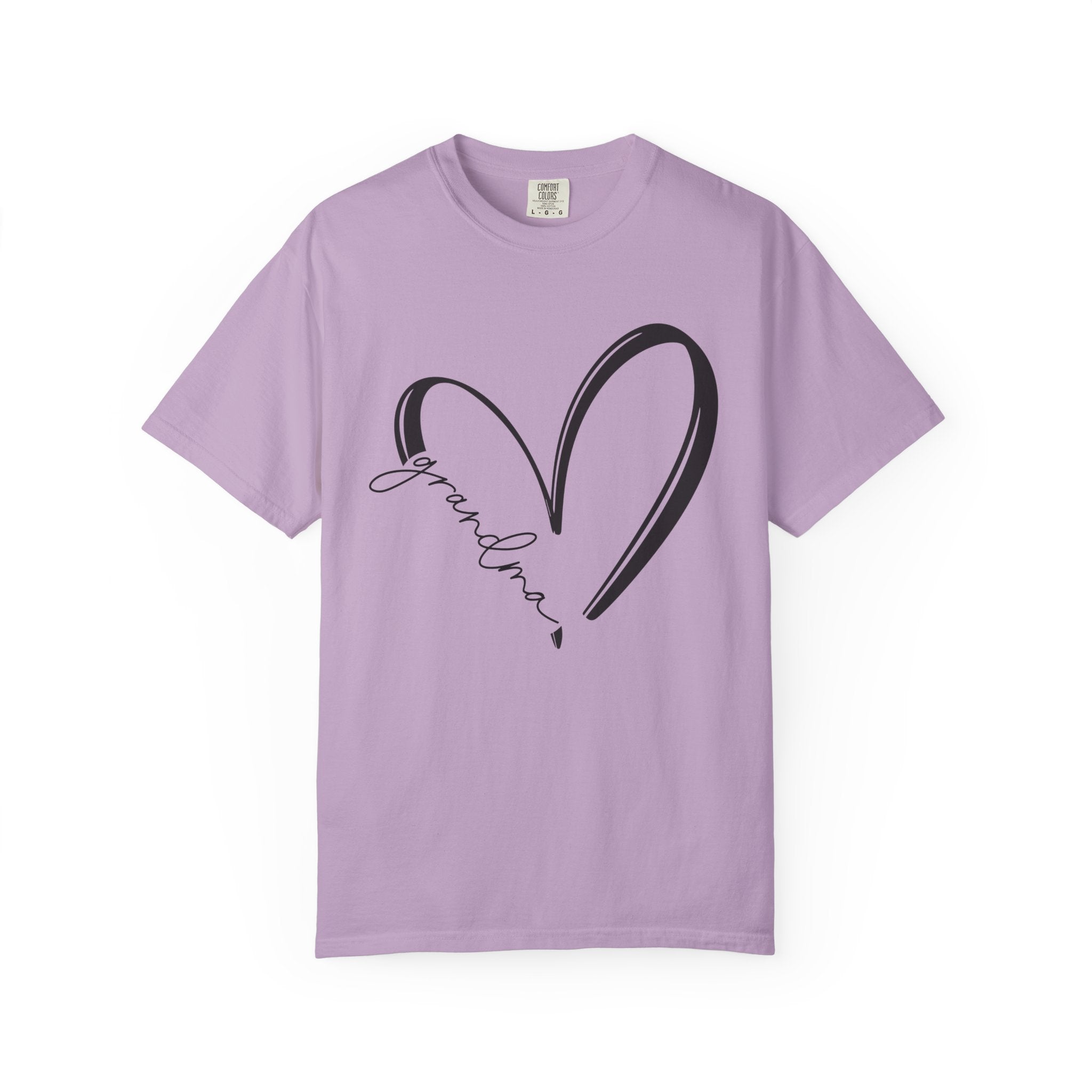 Love Grandma T-Shirt, Unisex Gift for Grandmothers, Casual Tee, Birthday, Mother&