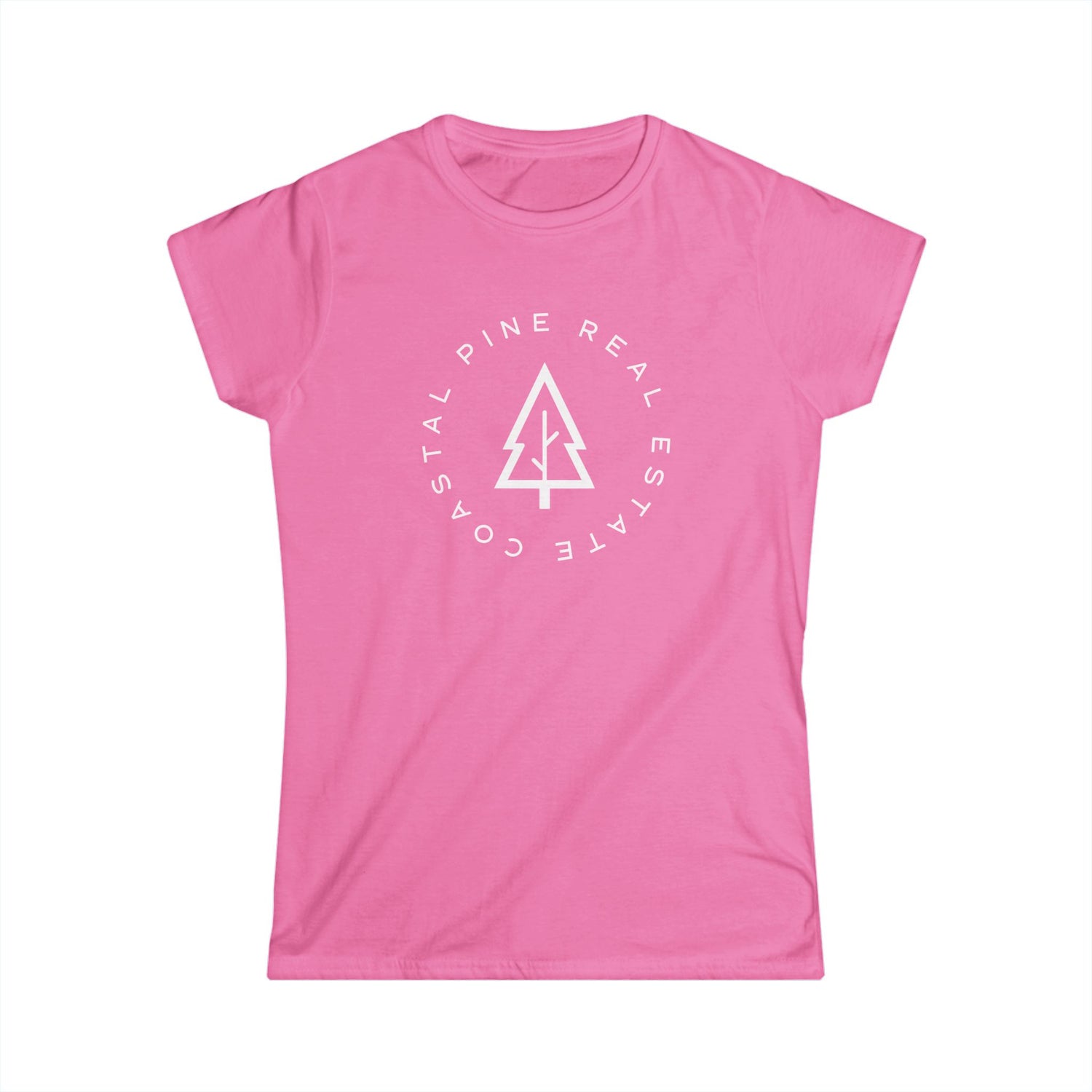 Coastal Pine Real Estate Logo Tee — Women&