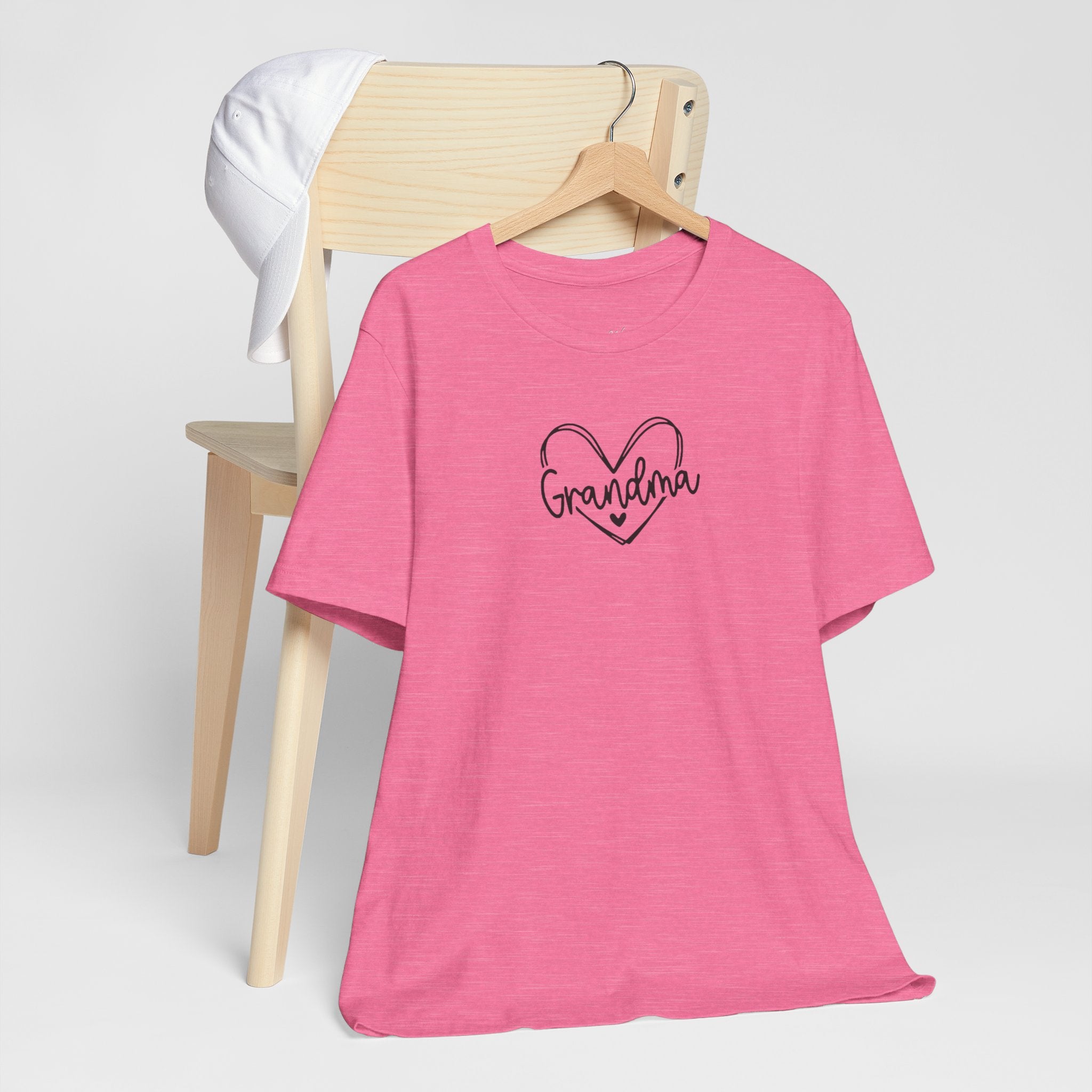 Grandma Trendy Heart Unisex Jersey Tee, Mother&