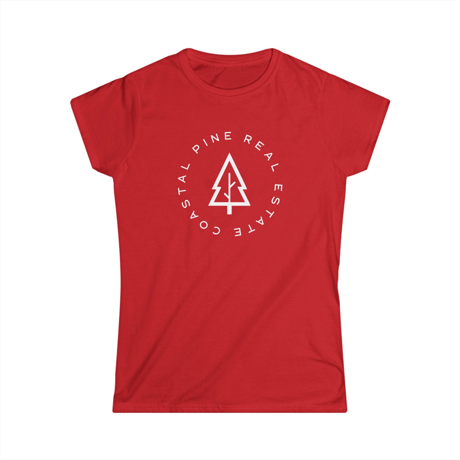 Coastal Pine Real Estate Logo Tee — Women&