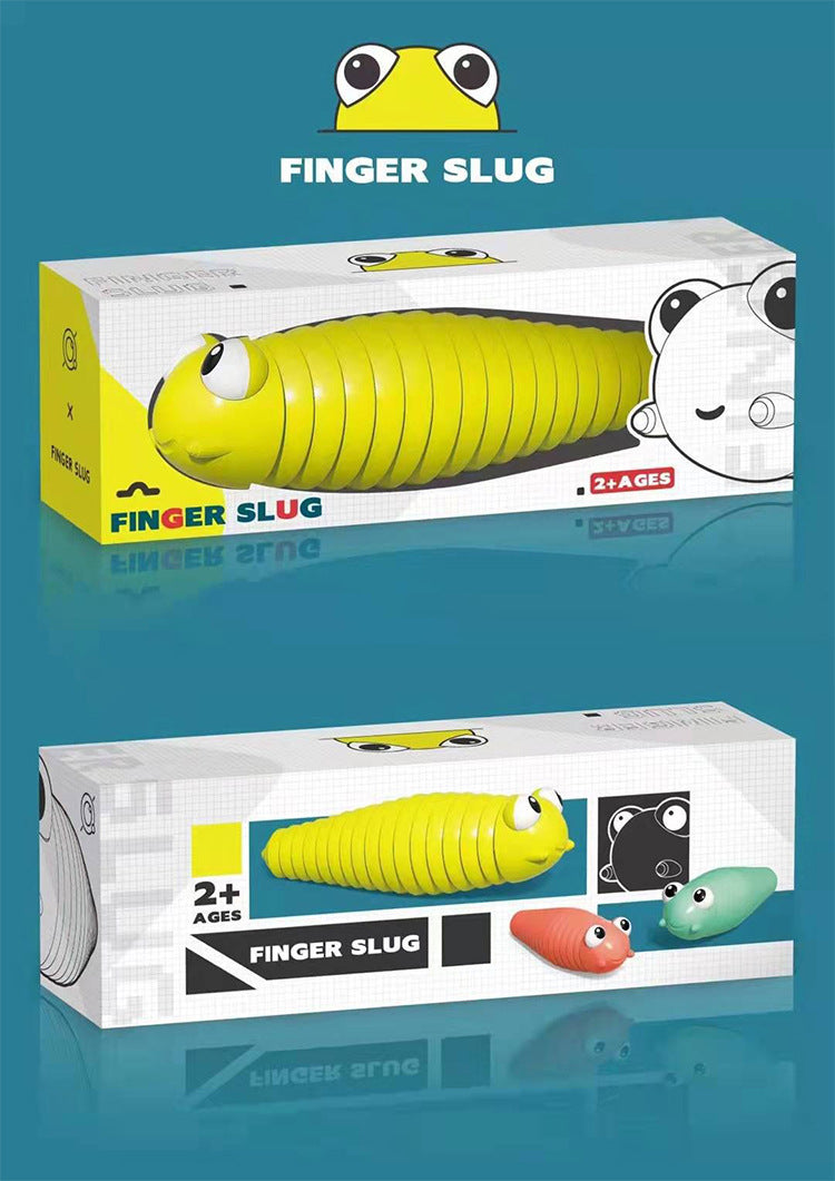 Decompression Slug Toy Slug Snail Caterpillar Decompression Toy FidgerSlug