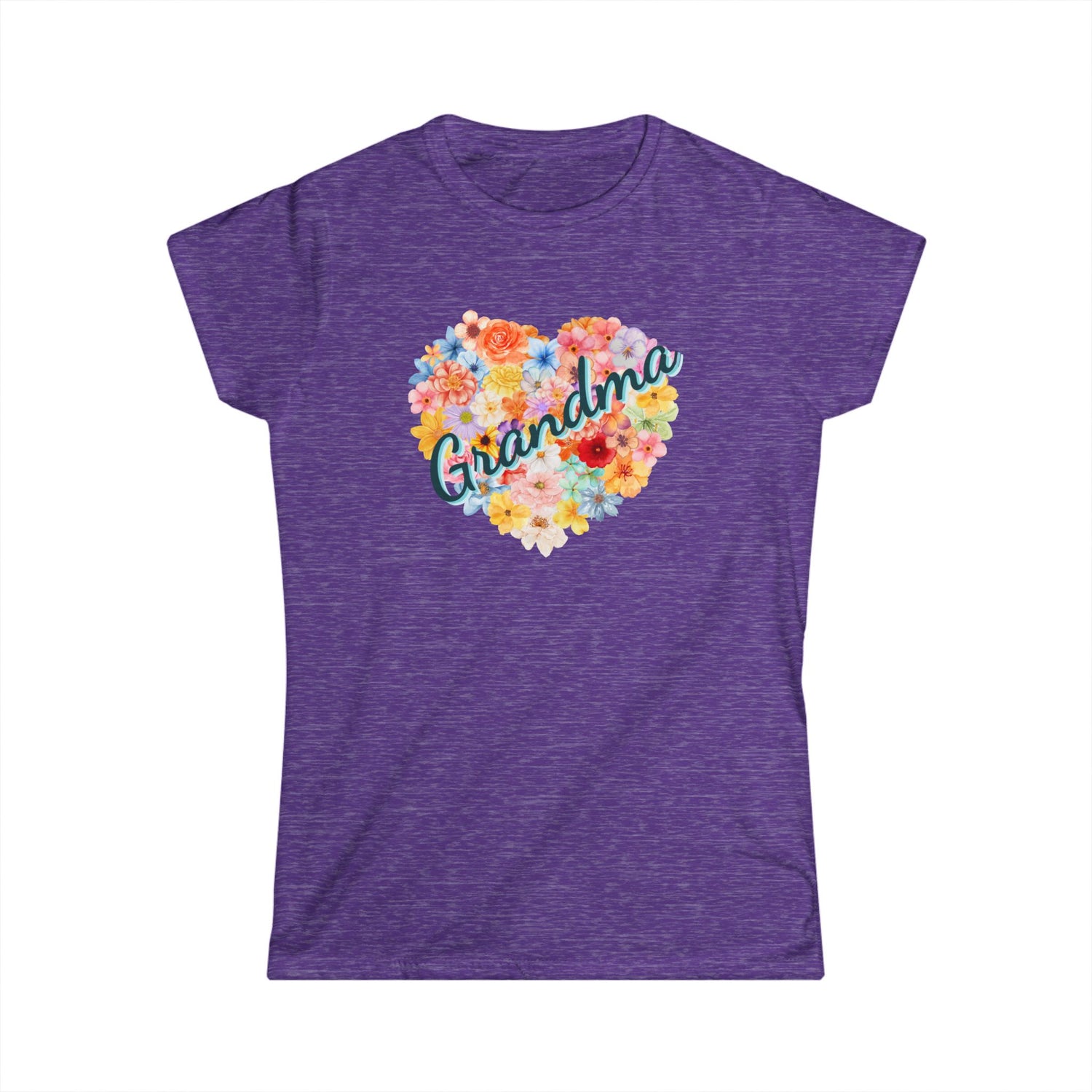 Floral Grandma Tee - Perfect Gift for Mother&