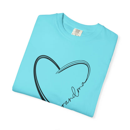 Hand Drawn Grandma Love Heart Unisex T-Shirt | Gift for Grandma | Casual Wear | Mother&