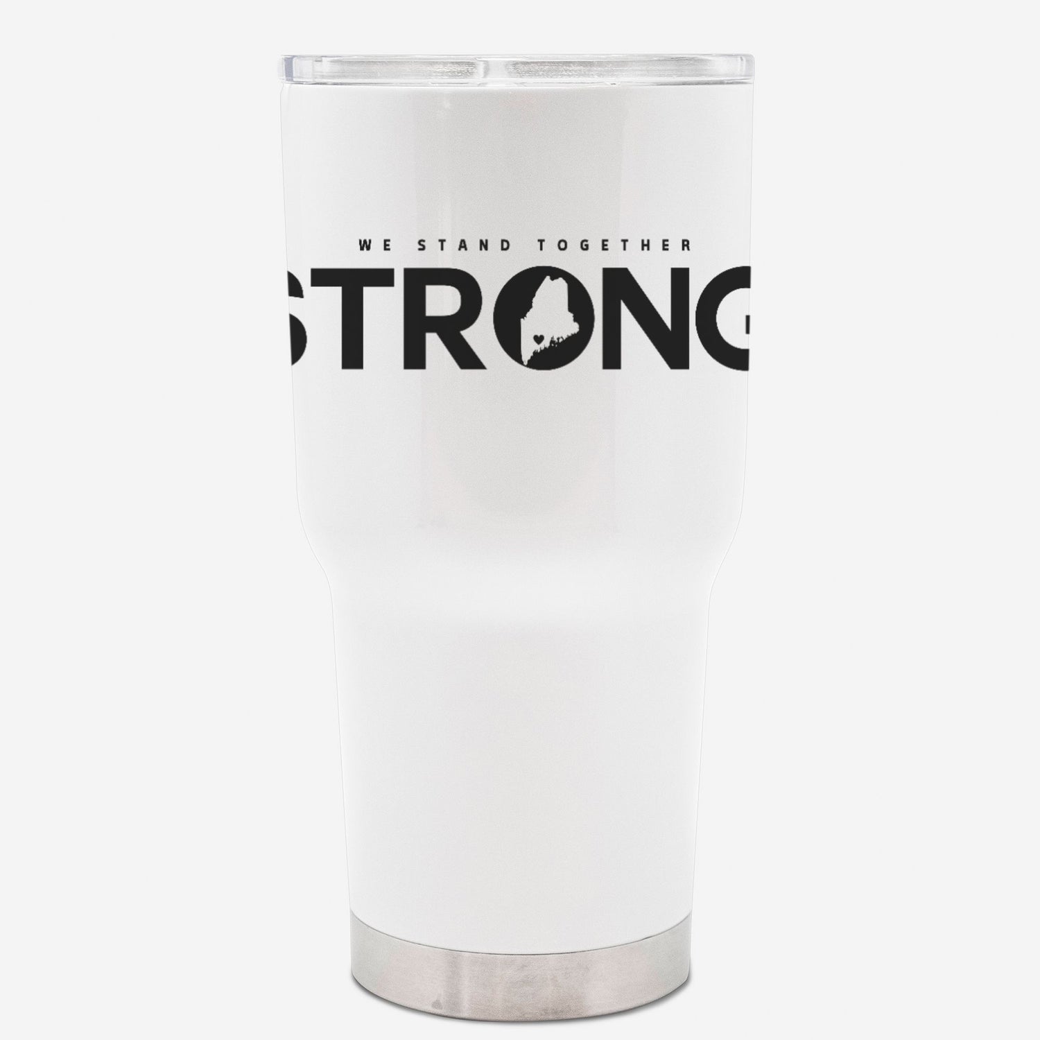 Tumbler 30ozWe Stand Together STRONG.  Maine Support Lewiston Tumbler - ALL proceeds will go to victim funds