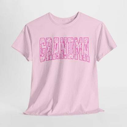 Grandma Tee, kkHeavy Cotton T-Shirt, Gift for Grandma, Mother&