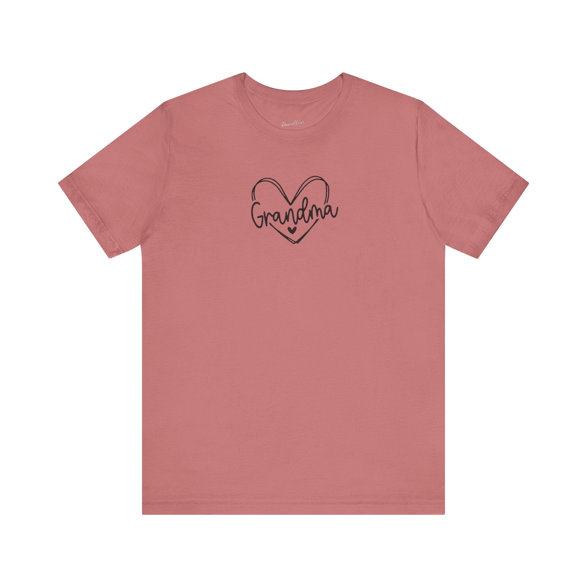 Grandma Trendy Heart Unisex Jersey Tee, Mother&
