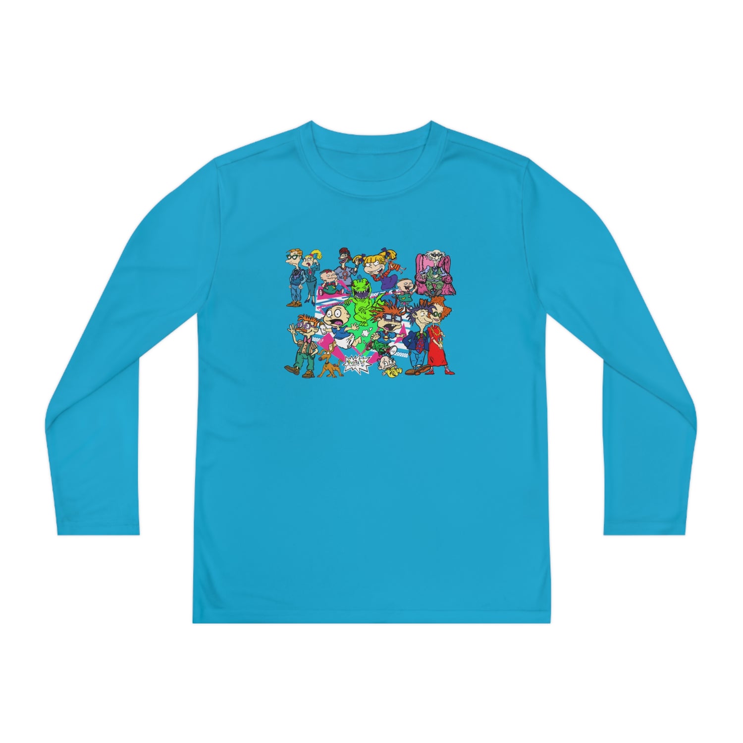 Hand Drawn Rugrats Youth Long Sleeve Competitor Tee