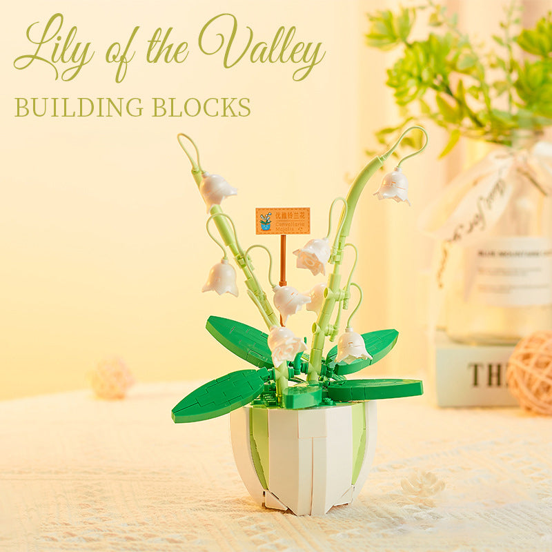 Succulent Blocks Assembled Plants Simulation Bouquet Potted Children&