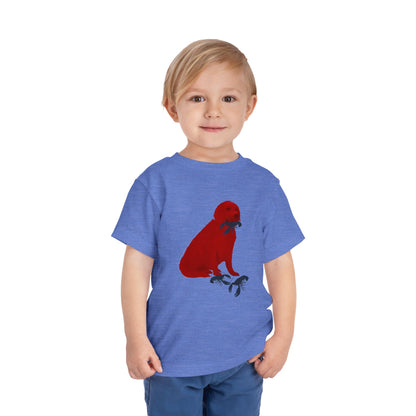 Red White and Blue Patriotic Golden Retriever, Trendy Tee, Toddler Tee, Cute Kids Shirt, Fun Animal Tee, Toddler Gift, Summer Playwear, Red White Blue Kids T-Shirt