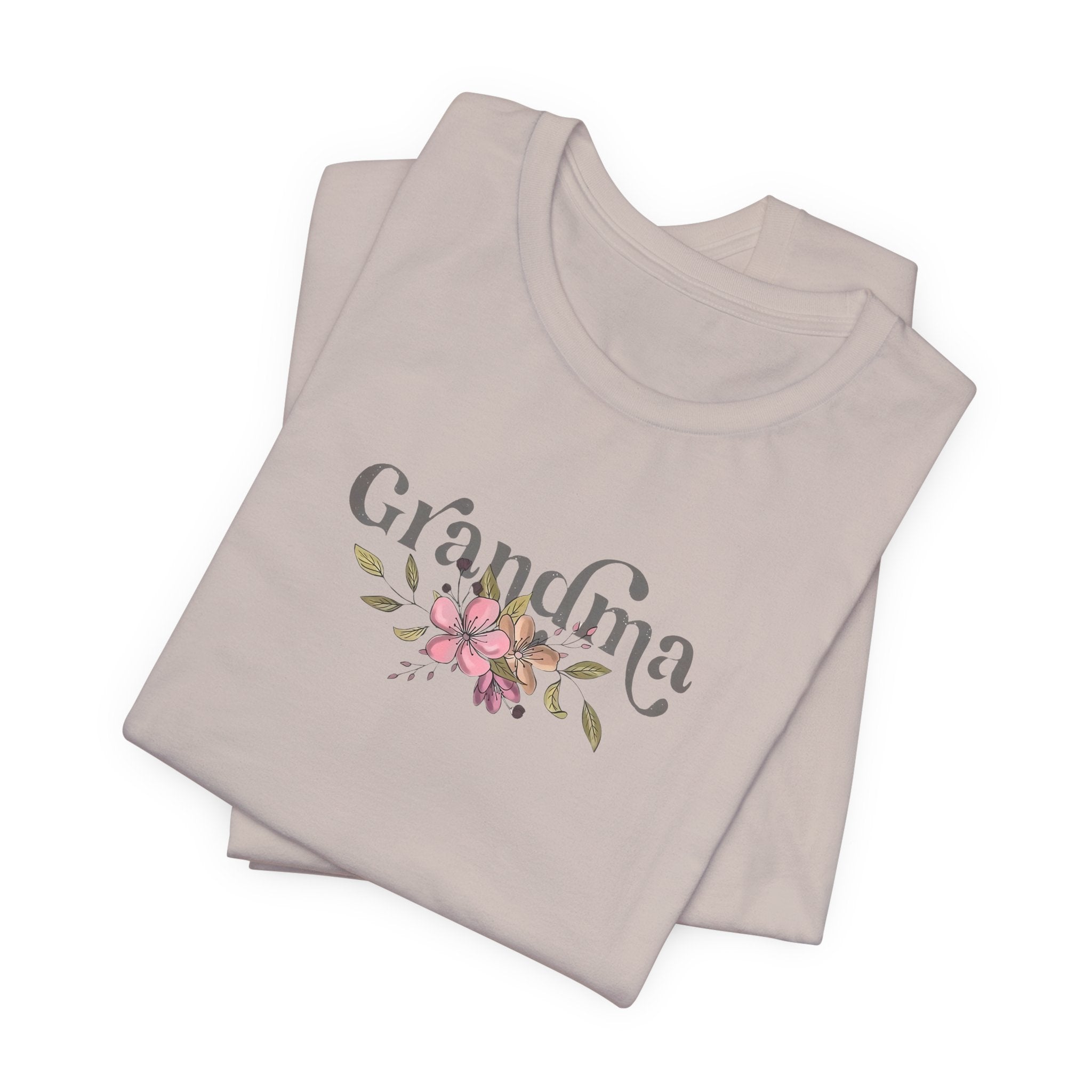Floral Retro Grandma Tee – Perfect Gift for Mother&