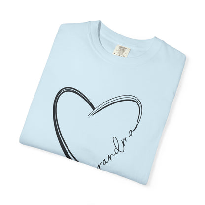 Hand Drawn Grandma Love Heart Unisex T-Shirt | Gift for Grandma | Casual Wear | Mother&