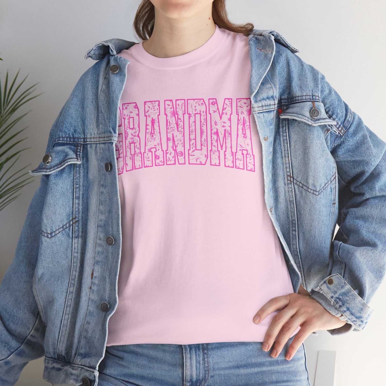 Grandma Tee, kkHeavy Cotton T-Shirt, Gift for Grandma, Mother&