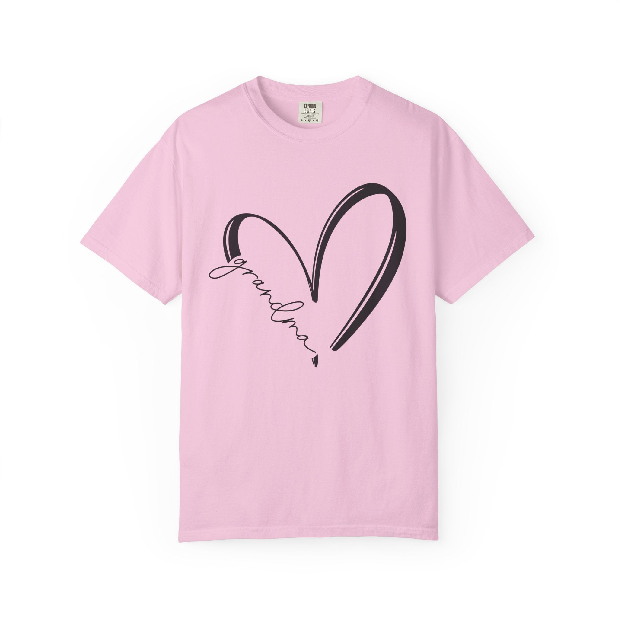 Love Grandma T-Shirt, Unisex Gift for Grandmothers, Casual Tee, Birthday, Mother&