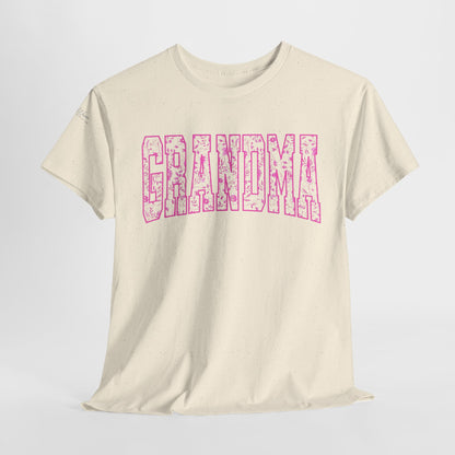 Grandma Tee, kkHeavy Cotton T-Shirt, Gift for Grandma, Mother&