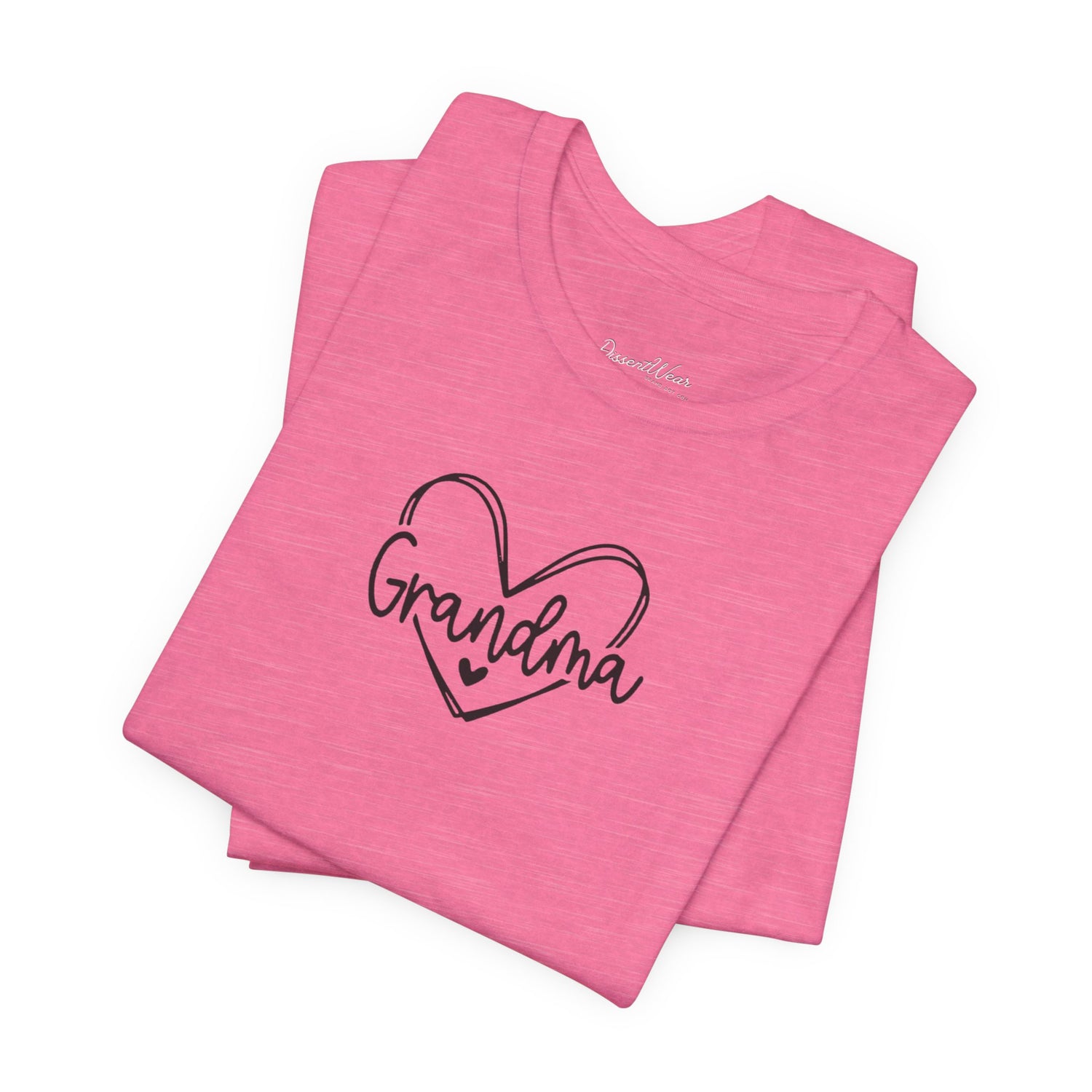 Grandma Trendy Heart Unisex Jersey Tee, Mother&