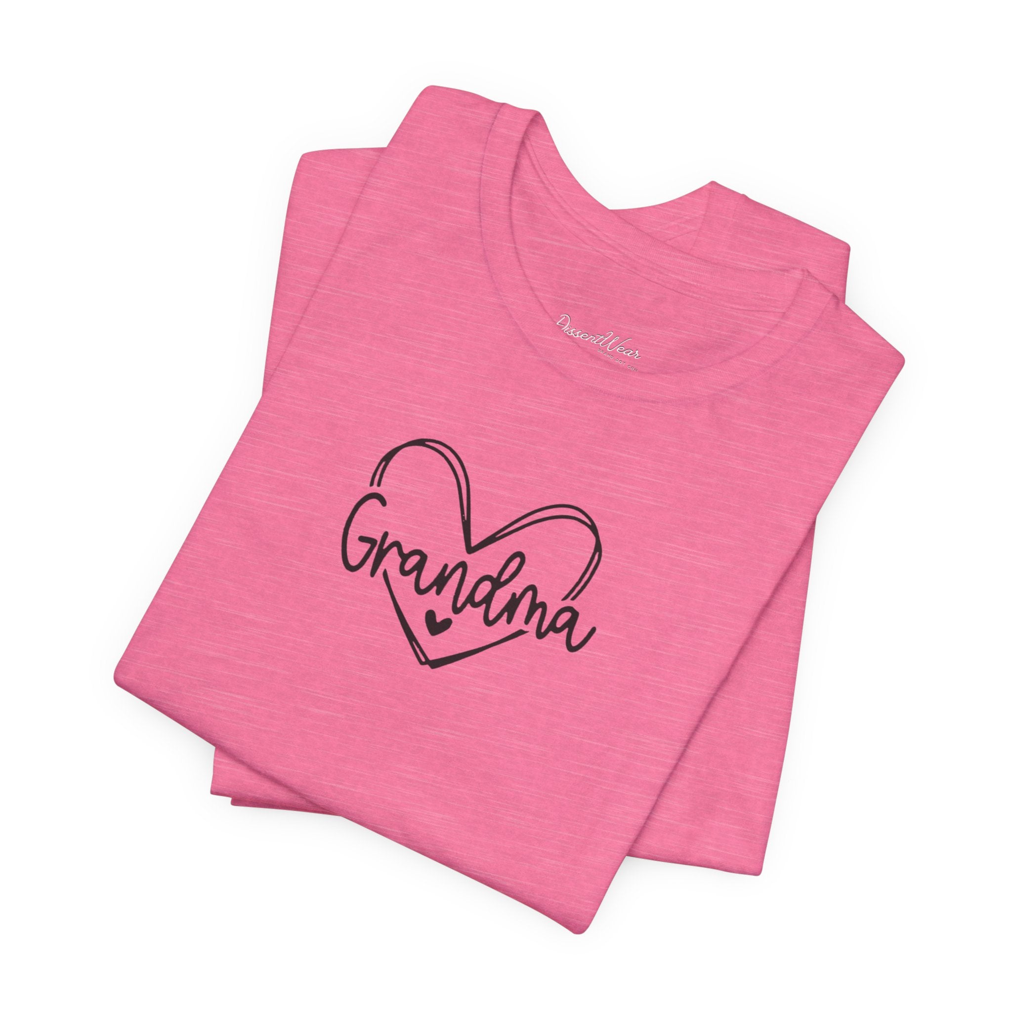 Grandma Trendy Heart Unisex Jersey Tee, Mother&