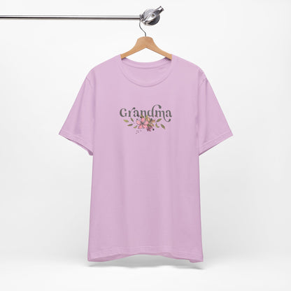 Floral Retro Grandma Tee – Perfect Gift for Mother&