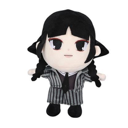 Wednesday Addams Doll Episodes Around Plush Toys