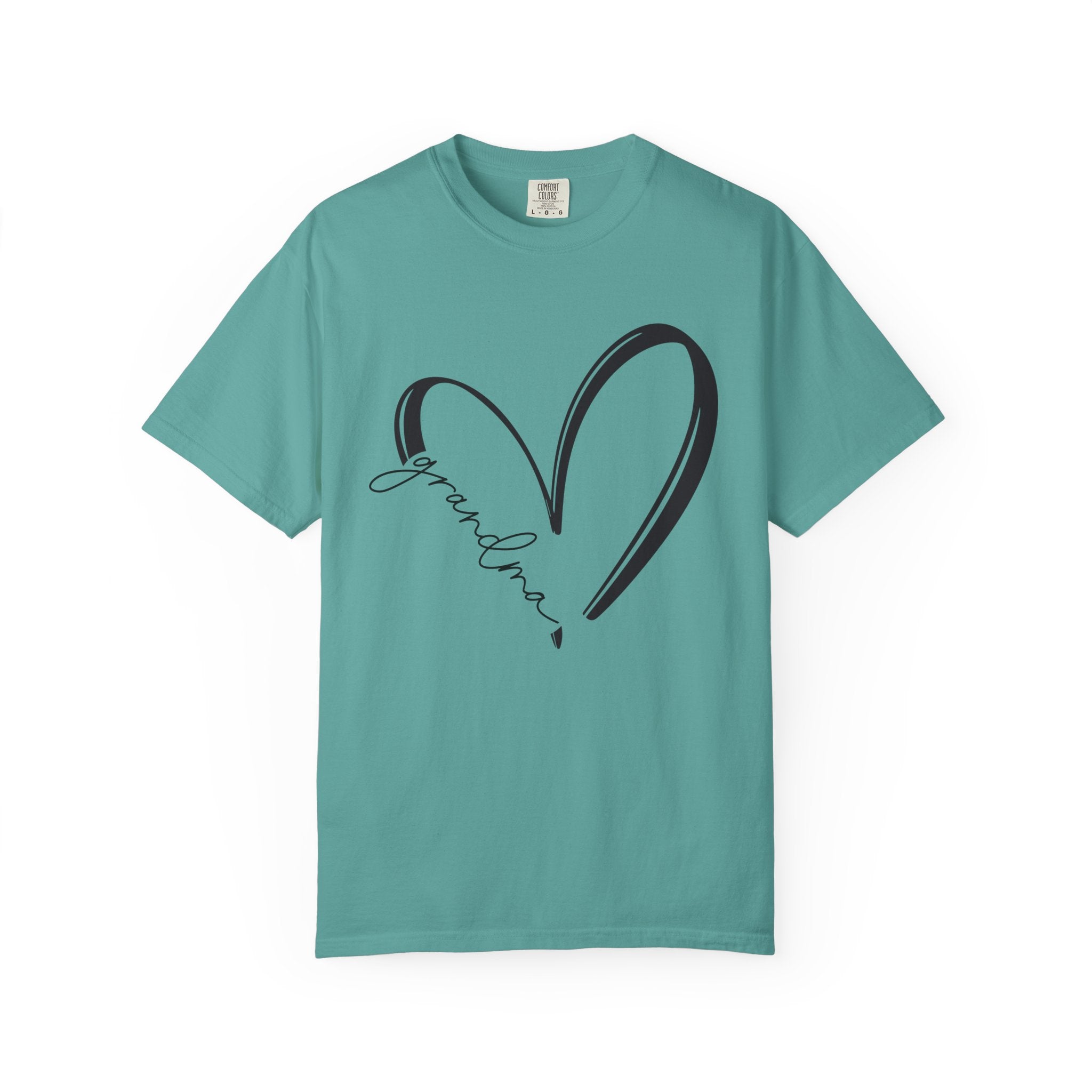 Love Grandma T-Shirt, Unisex Gift for Grandmothers, Casual Tee, Birthday, Mother&